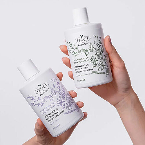Otacı Besleyici Bakım 10 Bitki Özü ve Biotin İçeren Bitkisel Saç Kremi 375 ml - 3