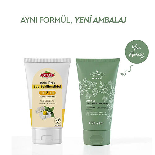 Otacı Bitkisel Saç Şekillendirici 150ml ( Yumuşak-Orta) - Otacı (1)