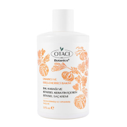 Otacı Botanics + Güçlendirici Bakım Bitkisel Saç Kremi 375 ml - 1