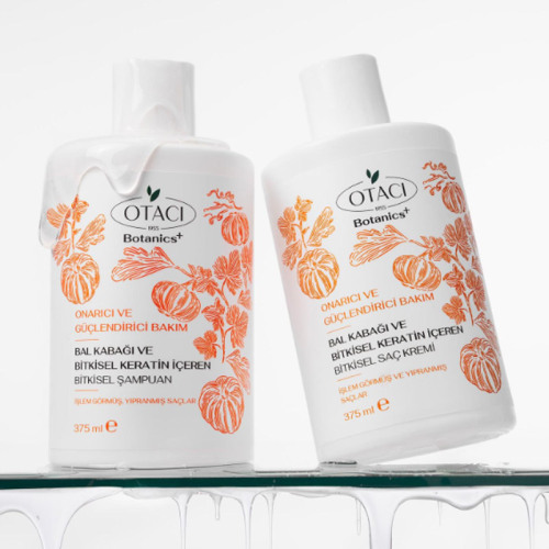 Otacı Botanics + Güçlendirici Bakım Bitkisel Saç Kremi 375 ml - 2