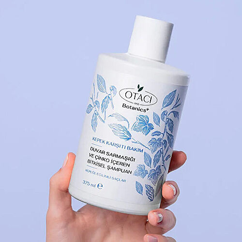 Otacı Duvar Sarmaşığı ve Çinko İçeren Bitkisel Şampuan 375 ml - Otacı (1)