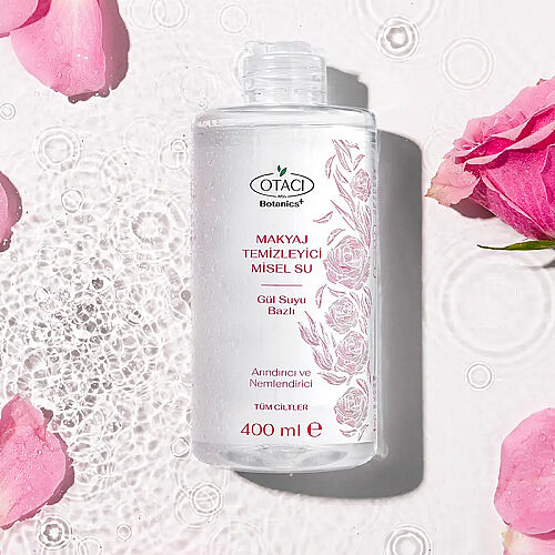 Otacı Gül Kürü Gül Suyu Bazlı Makyaj Temizleme Suyu 400 ml - 3
