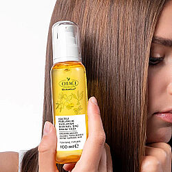 Otacı Işıltılı Parlaklık Sağlayan Bitkisel Saç Bakım Yağı 100 ml - 4