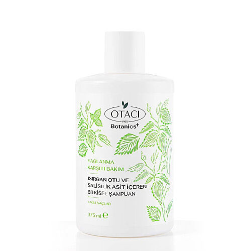 Otacı Isırgan Otu ve Salisilik Asit İçeren Bitkisel Şampuan 375 ml - Otacı