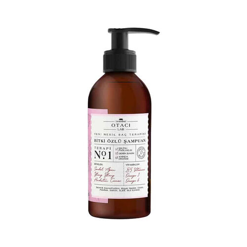 Otacı Lab No : 1 Nemlendirici Şampuan 250 ml - Otacı