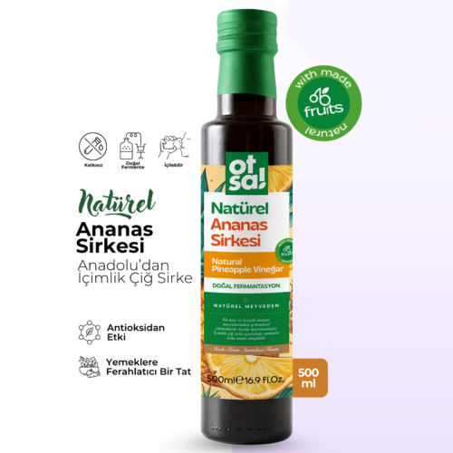 Otsa Naturel Ananas Sirkesi 500 ml - 2
