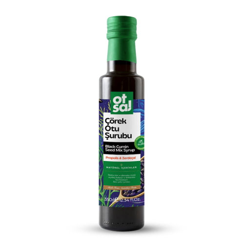 Otsa Propolis ve Zerdeçal İçerikli Çörek Otu Şurubu 350 g - 1