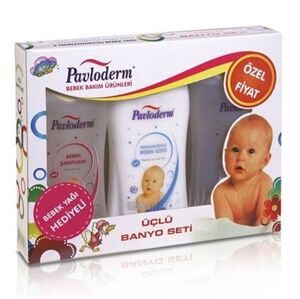 Pavloderm Üçlü Banyo Bebek Bakım Seti - Pavloderm