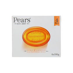 Pears Doğal Yağlı Transparan Sabun 100 gr x 4 - 1