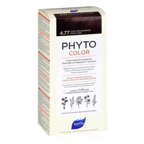 Phyto Phytocolor Bitkisel Saç Boyası - 4.77 Yoğun Kestane Bakır - Diğer