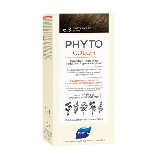 Phyto Phytocolor Bitkisel Saç Boyası - 5.3 - Açık Kestane Dore - Diğer