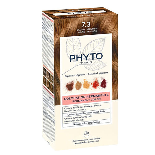 Phyto Phytocolor Bitkisel Saç Boyası 7.3 - Kumral Dore Yeni Formül - Diğer