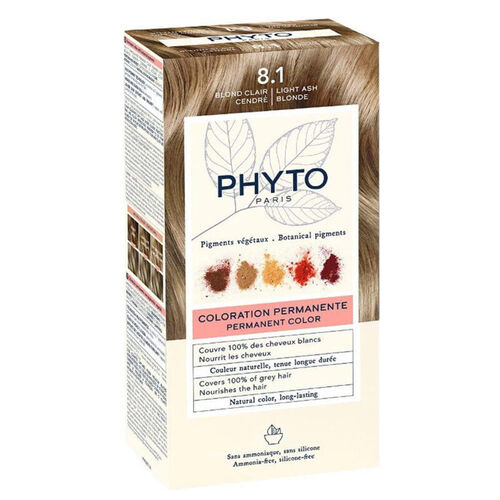 Phyto Phytocolor Bitkisel Saç Boyası - 8.1 Küllü Sarı - Diğer