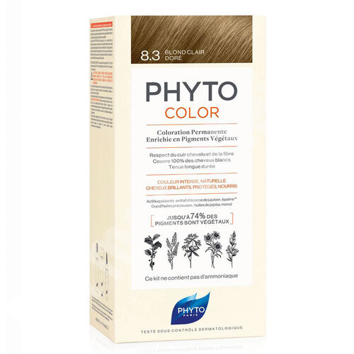 Phyto Phytocolor Bitkisel Saç Boyası 8.3 Sarı Dore Yeni Formül - Diğer