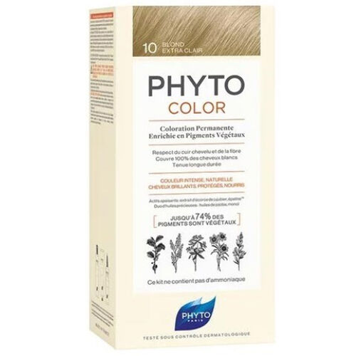 Phyto Phytocolor Bitkisel Saç Boyası 10 - Çok Açık Sarı Yeni Formül - Diğer