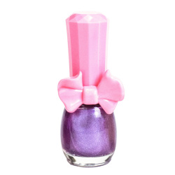 Pinky Cosmetic Çocuklar İçin Soyulabilir Oje - Parlak Mor Renk - 1