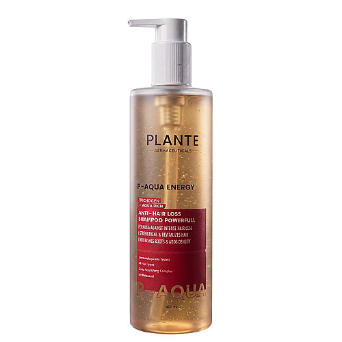 Plante Dermaceuticals P-Aqua Energy Yoğun Dökülme Karşıtı Şampuan 400 ml - 1