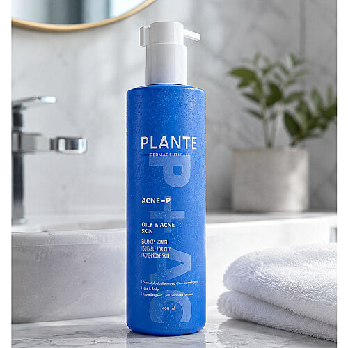 Plante Dermaceuticals Yağlı ve Akneye Eğilimli Ciltler İçin Yüz Yıkama Jeli 400 ml - Plante Cosmetics (1)