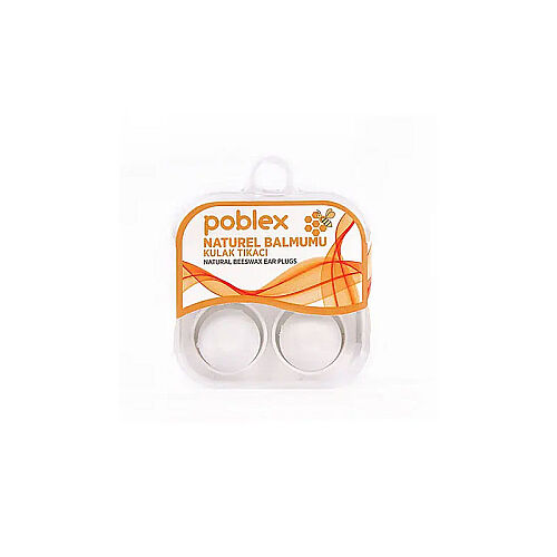 Poblex Naturel Balmumu Kulak Tıkacı - 1