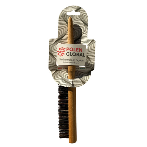 Polen Global Ahşap Saplı Topuz Fırçası - Polen