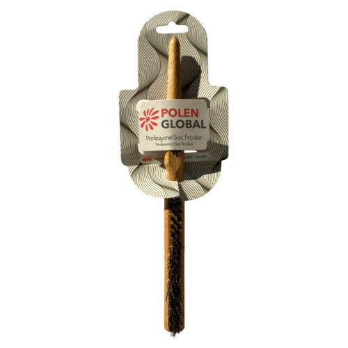 Polen Global Ahşap Saplı Topuz Fırçası - Polen (1)
