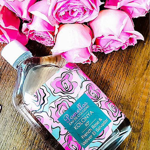 Pomellos Frenc Rose ve Vetiver El Salvador Cam Şişe Kolonya 250 ml - Pomellos (1)