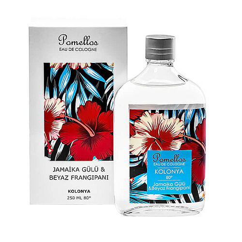 Pomellos Jamaika Gülü & Beyaz Frangipani Kolonya 250 ml - Pomellos