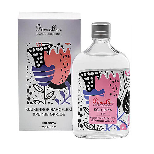 Pomellos Keukenhof Bahçeleri & Pembe Orkide Kolonya 250 ml - Pomellos