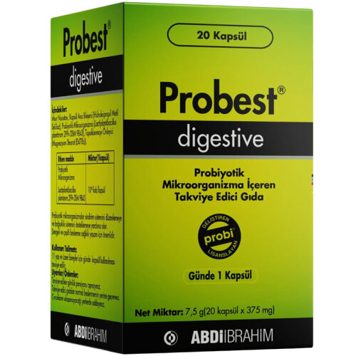 Probest Digestive Probiyotik Mikroorganizma İçeren 2 x 20 Kapsül - 2.'si %50 İNDİRİMLİ - 4