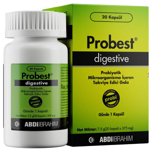 Probest Digestive Takviye Edici Gıda 2x 20 Kapsül - ikincisi %50 İndirimli - Abdi İbrahim (1)