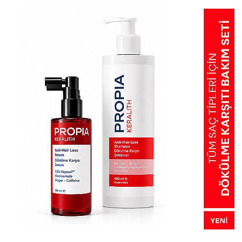 Propia Keralith Dökülme Karşıtı Serum ve Şampuan Bakım Seti - Propia (1)