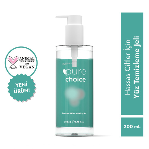 Pure Choice Hassas Ciltler için Yüz Temizleme Jeli 200 ml - 2