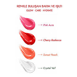 Pure Choice Parlatıcı 3in1 Glossy Lip Balm - Cherry Radiance 10 ml - 4
