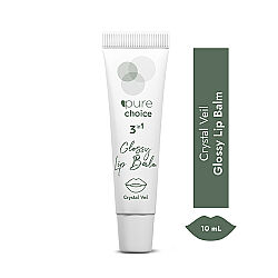 Pure Choice Parlatıcı 3in1 Glossy Lip Balm - Crystal Veil 10 ml - 2
