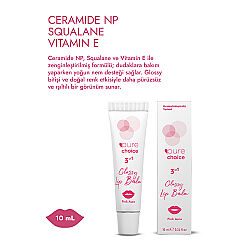Pure Choice Parlatıcı 3in1 Glossy Lip Balm - Pink Aura 10 ml - 5