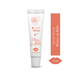 Pure Choice Parlatıcı 3in1 Glossy Lip Balm - Sunset Peach 10 ml - 2