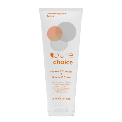 Pure Choice Vitamin C ve Vitamin B Complex Cilt Bakım Kremi 75 ml - 1