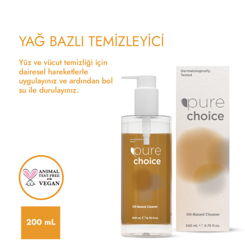 Pure Choice Yüz ve Vücut için Temizleme Yağı 200 ml - 3