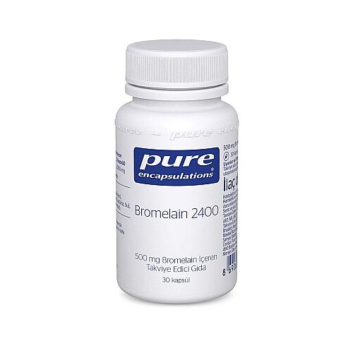 Pure Encapsulations Bromelain 2400 Takviye Edici Gıda 30 Kapsül - Pure Encapsulations