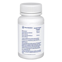 Pure Encapsulations Resveratrol Extra Takviye Edici Gıda 30 Kapsül - 2