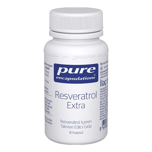 Pure Encapsulations Resveratrol Extra Takviye Edici Gıda 30 Kapsül - Pure Encapsulations