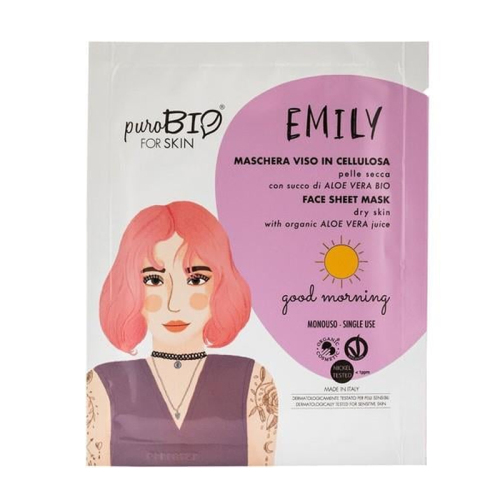 Purobio Emily Face Sheet Mask - 15 ml (Promosyon Ürünü)