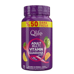 Qlife Multivitamin - Mineral Takviye Edici Gıda 90 Kapsül - 1