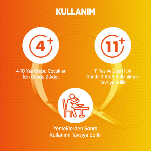 Qlife Vitamin C Sambucus Takviye Edici Gıda 90 Adet - 2