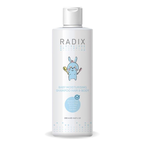 Radix Nemlendiricili Bebek Şampuanı Saç ve Vücut 200 ml - 1