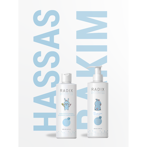 Radix Nemlendiricili Bebek Şampuanı Saç ve Vücut 200 ml - 4