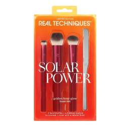 Real Techniques RT-021561 Solar Power Golden Hour Limited Edition Makyaj Fırça Seti - 1