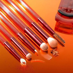 Real Techniques RT-0961 Solar Power Molten Limited Edition Metalik Göz Makyaj Fırça Seti - 4