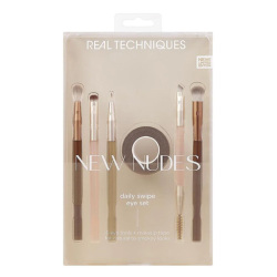 Real Techniques RT-9960 New Nude Limited Edition Günlük Göz Makyaj Fırça Seti - 1