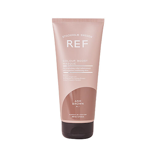 REF Colour Boost Masque Cool Ash Brown 4.1 200 ml - Ref Stockholm Sweden